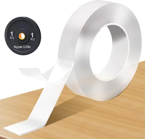 Double Sided Tape Heavy Duty, Mounting Picture Hanging Adhesive Strips, DIY Extr - Picture 1 of 12
