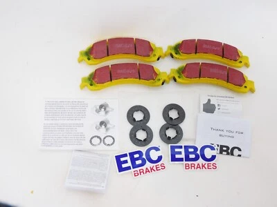 NEW-Fits-Chevrolet GMC Cadillac Rear Disc Brake Pads EBC Yellowstuff DP41635R - Image 1 of 4