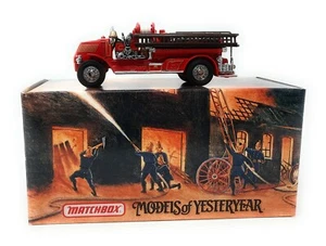 Matchbox YFE01 1920 Mack AC Fire Engine red 1:60 Models of Yesteryear MoY - Picture 1 of 2