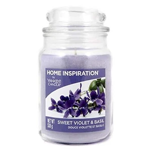 Official Yankee Candle Violet & Basil Home Inspiration Large Jar - Picture 1 of 1