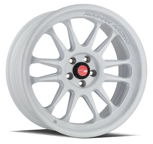 18x8.5 Aodhan AH07 5x114.3 +35 Flow Forged Gloss White Wheels (Set of 4) - Picture 1 of 3