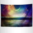 at home wall art rainbow planet galaxy tapestry cloth poster
