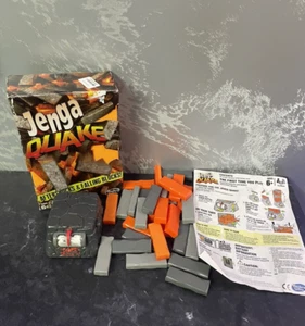 Jenga Quake Aftershocks & Falling Block Stacking Game 2014 Hasbro Complete GC - Picture 1 of 7