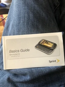 Guide de l'utilisateur du téléphone Sprint Samsung M300 Sprint Vision manuel du téléphone portable 2007 - Photo 1 sur 2