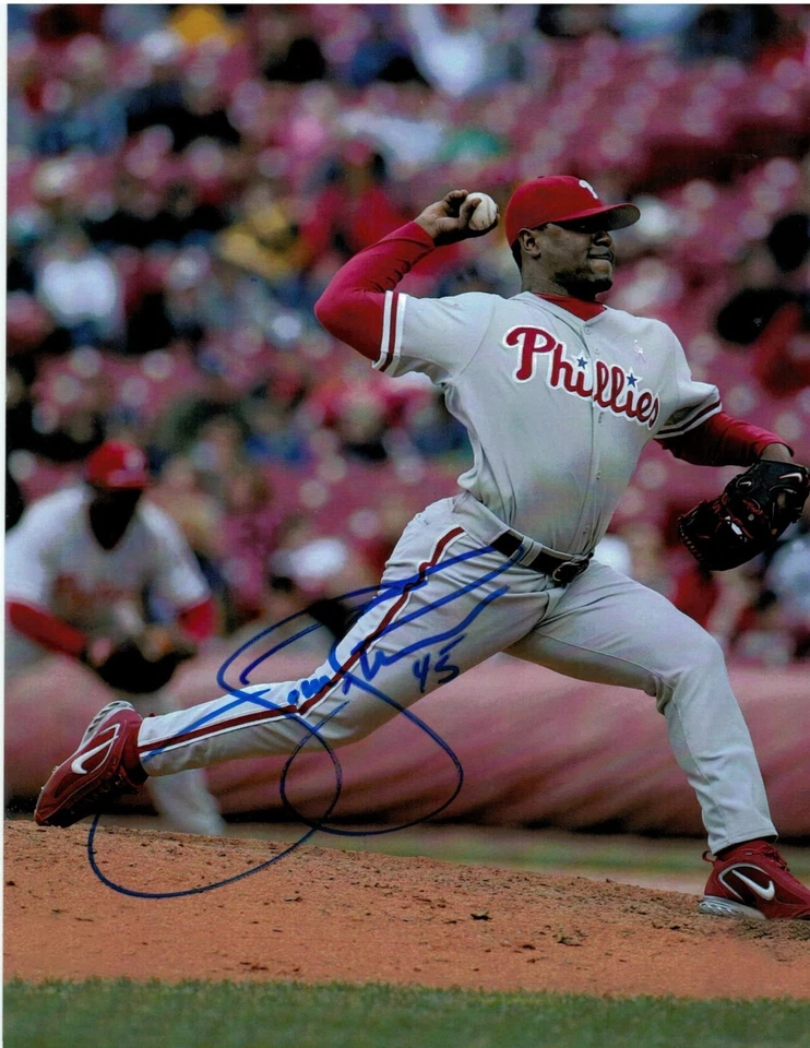 Autógrafo Tom Gordon Philadelphia Phillies 8x10 APE CERTIFICADO DE AUTENTICIDADE - Imagem 1 de 1