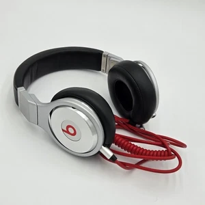 Auriculares Beats by Dr Dre Pro con cable descontinuados sobre la oreja cable de audio rojo - Imagen 1 de 8