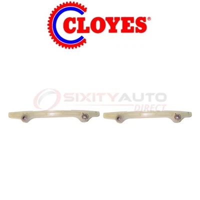 2 pc Cloyes Upper Engine Timing Chain Guide for 2011-2013 Ram 1500 - Valve ht Foto 1 de 4