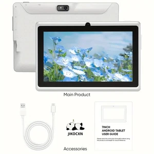 JIKOCXN Android 11 7-inch Tablet 2GB RAM 32GB Quad Core White - Picture 1 of 7