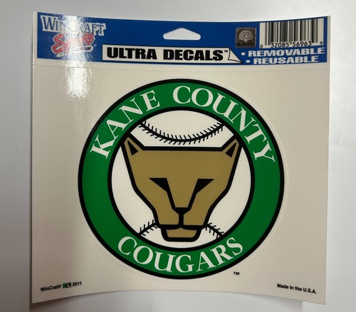 Kane County Cougars Decal 5