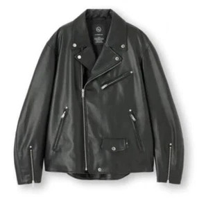 UNDERCOVER JUN TAKAHASHI Faux Leather Jacket GU Collaboration Size S - Picture 1 of 6