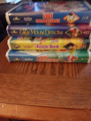 Disney Black Diamond Vhs 4 Tapes - Image 1 of 2