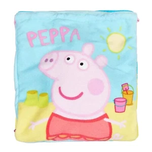 Peppa Pig Beach Towel Pull String Bag Large Childrens Bath Swimming - Picture 1 of 3
