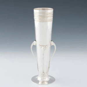 Liberty & Co Cymric Silver Vase – Archibald Knox London 1899 - Picture 1 of 6