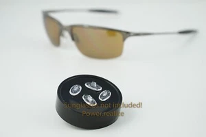 HALF WIRE 2.0 (2x Pairs) Nose Pads for Oakley Sunglasses Clear Nosepad - Picture 1 of 2