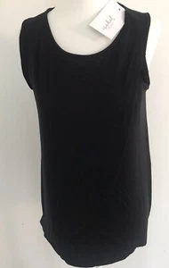 Umstandsmode Damen Still Tank Top Cross Panel XS schwarz Isabel & Ingrid NEU - Bild 1 von 3