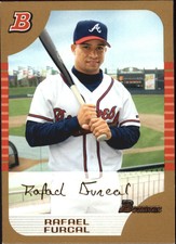 2005 (BRAVES) Bowman Gold #123 Rafael Furcal