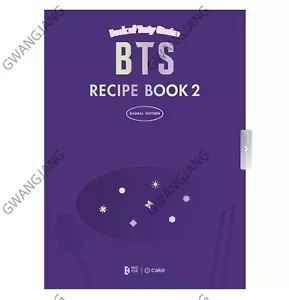 BTS RECIPE BOOK 2 Hardcover for Korean learners Korean + English Kpop Fun - Picture 1 of 7