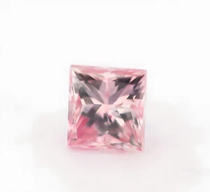 0.15ct Natural Loose Fancy Pink 6PP Diamond From Argyle Mine Princess GIA - Picture 1 of 8