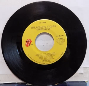 THE ROLLING STONES Start Me Up/NO USE IN CRYING - Picture 1 of 2