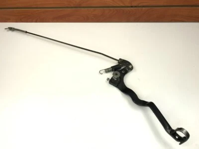 84 Honda XL250R XL 250R OEM Rear Brake Pedal Lever Arm Rod Line Spring - Image 1 of 4