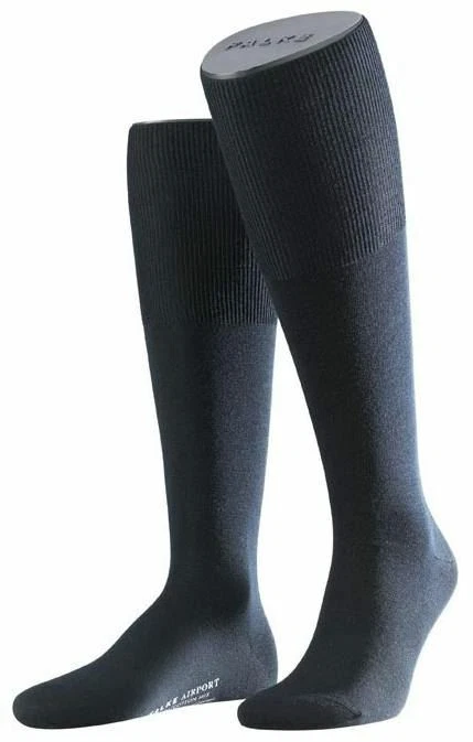Falke DARK NAVY Knee High Soft Merino 43-44 EU / 9.5-10.5 US Style 15435