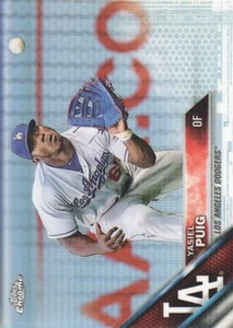 2016 Topps Chrome Baseball Refractors #149 Yasiel Puig  - Picture 1 of 2