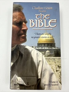 Charlton Heston Presents The Bible VHS (1993) - Picture 1 of 2