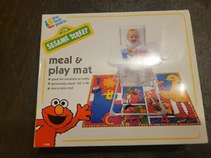 VTG 1998 Sesame Street Meal & Play Mat heavy duty vinyl. G1 - Picture 1 of 3