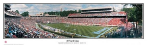 Póster panorámico 5001 North Carolina Tar Heels Kenan Stadium 2002 sin marco - Imagen 1 de 1