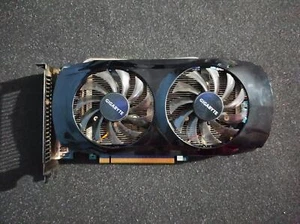 Gigabyte Nvidia GeForce GTX 460 768MB GDDR3 DVI mini HDMI PCIe Graphics Card - Picture 1 of 5
