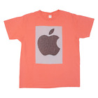 N&F Apple Mens T-Shirt Pink 2XL