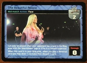 WWE Raw Deal Trading Card Game THE BEAUTIFUL PEOPLE - Mid-Match # 88/181 TCC - Picture 1 of 2
