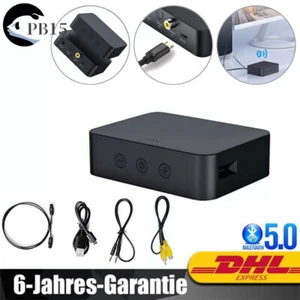 Bluetooth 5.0 Transmitter TV Adapter Sender Optical Out Audio AUX SPDIF COAXIAL - Bild 1 von 11