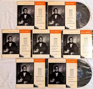 7-lps SCHUBERT CHAMBER MUSIC Westminster VIENNA KONZERTHAUS QUARTET vols. 1-6, 8 - Imagen 1 de 3