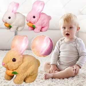 My Realistic Bunny Toys Interactive Jumping Twitching And Shaking Ears Toy - Picture 1 of 26