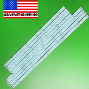 LED Backlight Bars For LG 49UK6090PUA 49UK6200PLA 49UK6300PUE 49LJ5500 49LK5750 - Picture 1 of 7