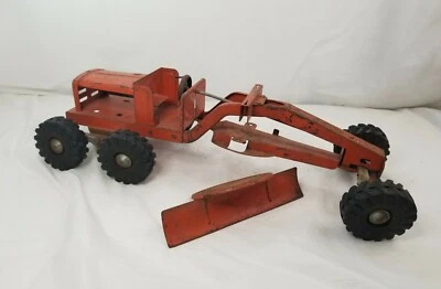 1949 Nylint Adams Motor Road Grader Vintage Pressed Steel Model Toy Diesel Hiway - Image 1 of 4