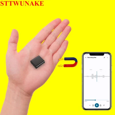 Mini Sprachgesteuerter Recorder Versteckter Magnet Aufnahme Hören Spionagegerät - Bild 1 von 4