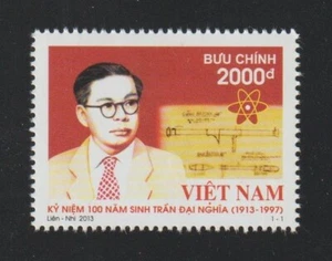 2013 Vietnam Briefmarken Militäringenieur Trần Đại Nghĩa Scott # 3487 postfrisch - Bild 1 von 1