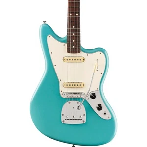Fender Player II Jaguar Rosewood Fingerboard Electric Guitar Aquatone Blue - Picture 1 of 8