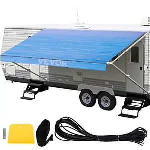 RV Awning 20'Camper Awning Fabric Trailer Awning Canopy Patio Camping Car Awning - Picture 1 of 7