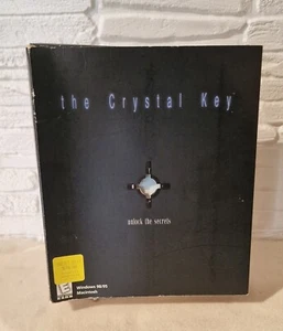 Crystal Key (Windows/Mac, 1999) - Complete Big Box, 2 Discs & Manual - Rare Find - Picture 1 of 15