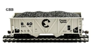 COCHE TOLVA ESCALA HO BALTIMORE & OHIO (B&O) 36' con carga de carbón mantua 729623 - Imagen 1 de 1