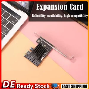 Desktop-Computer PCI-E 1x zu SATA3.0 2 Port Riser 6Gbps PCI Express Adapter - Bild 1 von 8