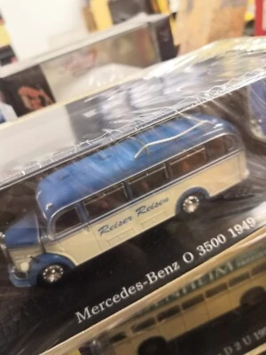 BUS Mercedes-Benz O 3500 1949 - Atlas De Agostini - Scala 1:72 - Immagine 1 di 4
