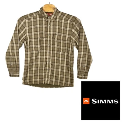 Simms Heavyweight Thermal Lined Shacket Mens Medium Fishing Outdoors Camping - Image 1 of 4