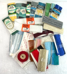 Assorted Lot of Seam Binding Flexi-Lace Hem Tape Sewing Crafting C2 - Picture 1 of 10
