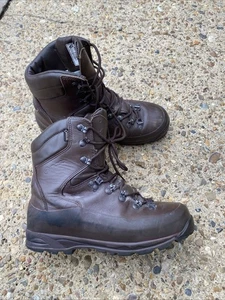 Iturri Brown Leather Goretex Cold Weather Boots Uk 8M #C2 - Picture 1 of 5