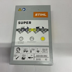 STIHL 16" KETTE 26RS 62 .325 .063 62L NEU OEM GELB Vollmeißel  - Bild 1 von 2