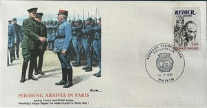 Mort Kunstler evento epico nella storia degli Stati Uniti Pershing arriva a Parigi 14/06 - Foto 1 di 2